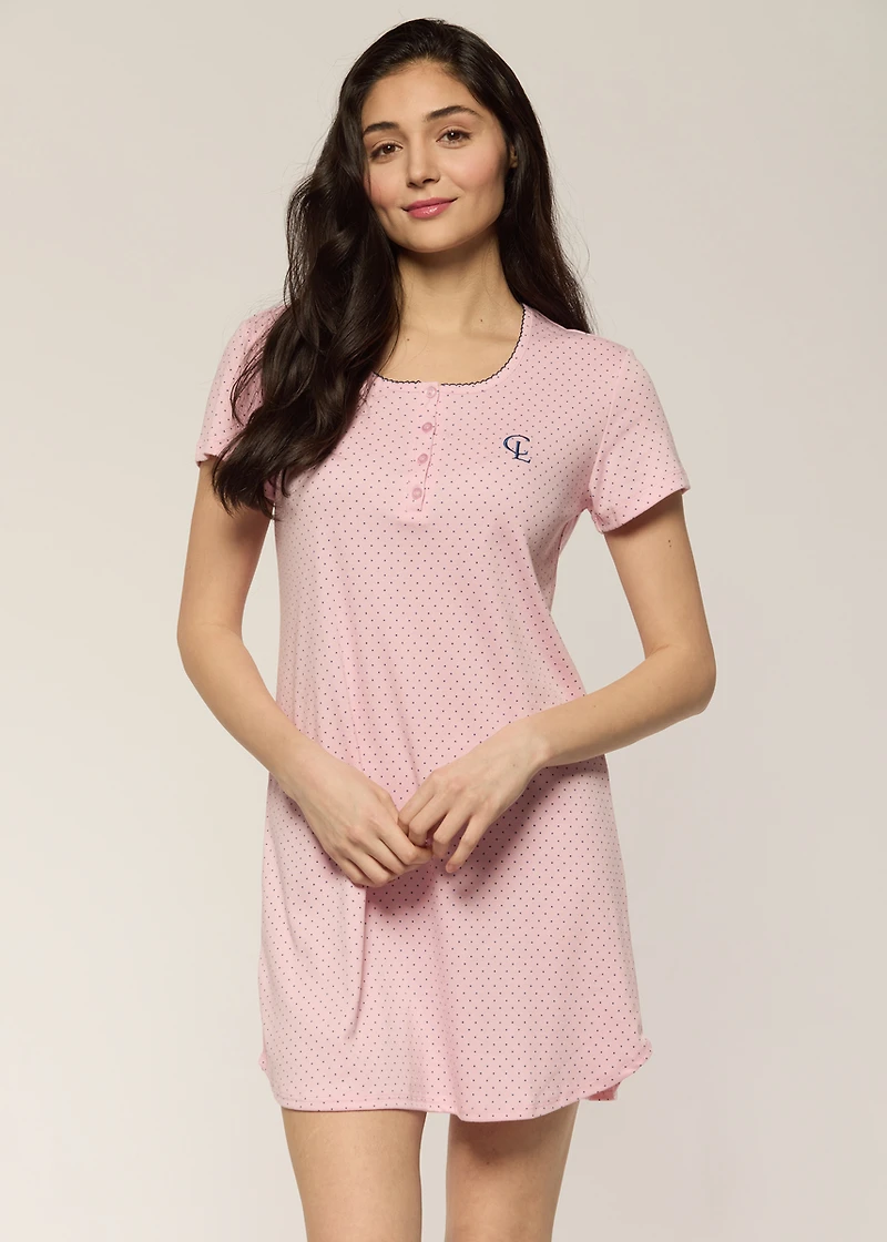 Polka Dots Nightgown Céleste