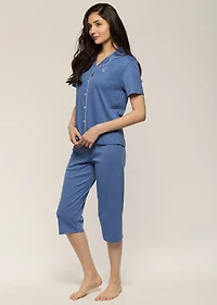 Polka Dot Pyjama Set Céleste