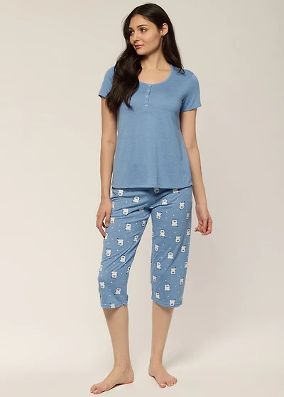 Minou capri pyjama set