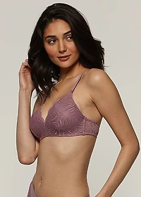 Soutien-gorge sans armatures Leafy Lace