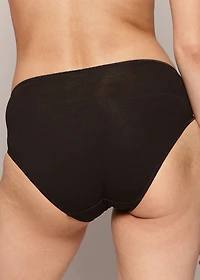 Culotte échancrée détail en dentelle (3 pour 24$)