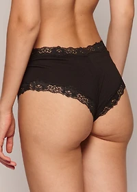 Culotte garçonne avec dentelle (3 pour 24$)
