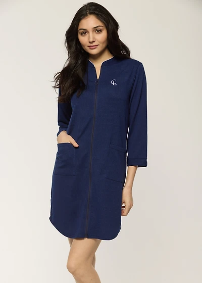 Robe de chambre avec fermeture