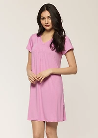 Nuisette courte à pois