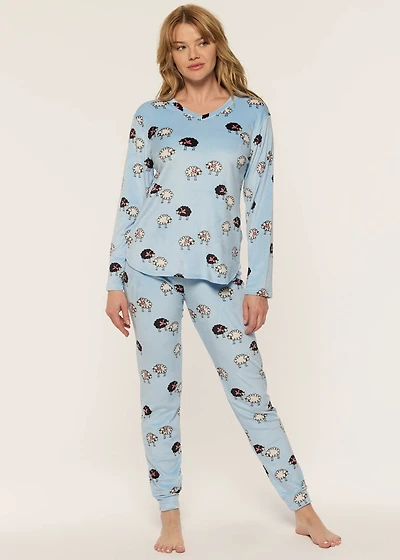 Ensemble pyjama avec moutons