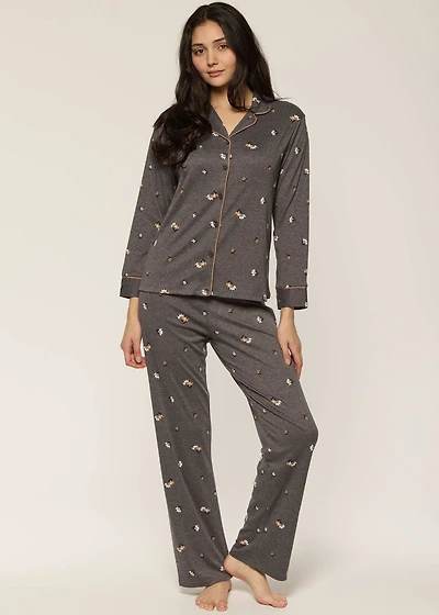Ensemble pyjama long Floral