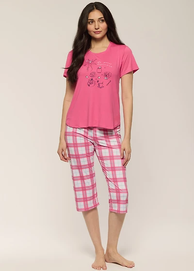 Ensemble pyjama capri Sucrée