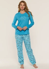Alpine après ski pyjama set
