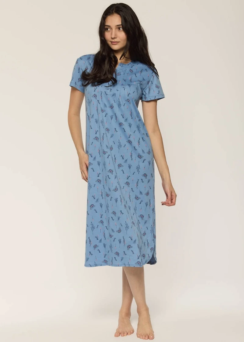 Papillon long Nightgown