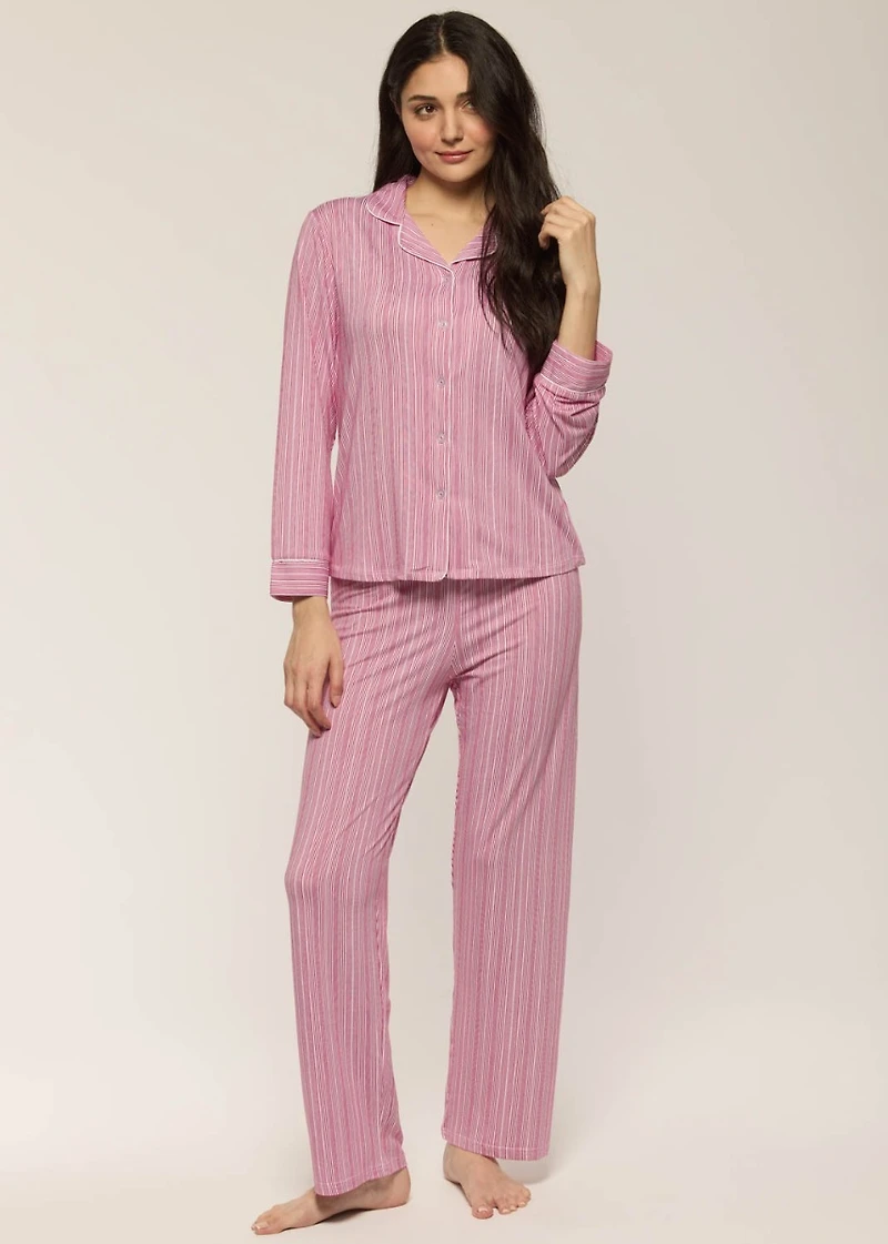 Lilianne Lingerie Sérénité long pyjama set Place Rosemère