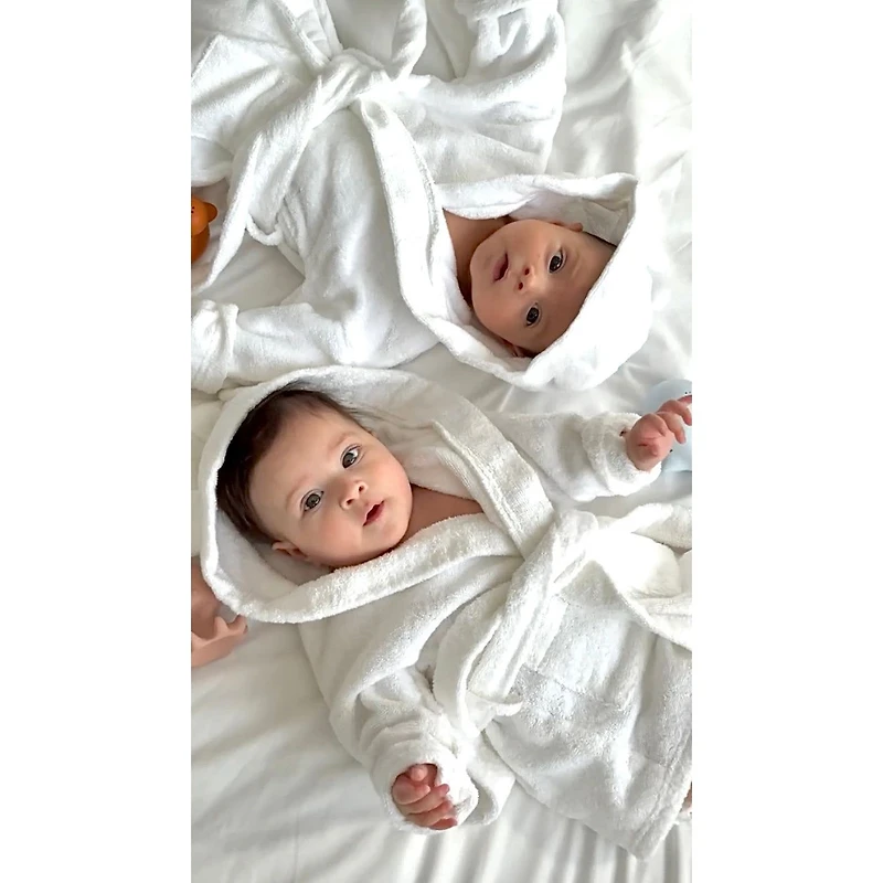 Organic Baby Bath Robe by Beba Canada