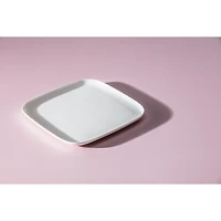 FBC Ensemble de 4 tasses assiette carré 10.5'' (27cm)