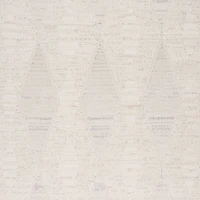 Nelio Chevron Tapis d’intérieur contemporain - Gris
