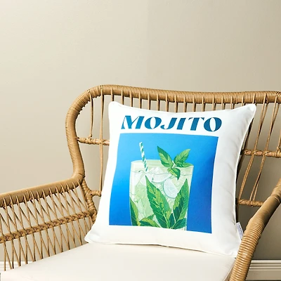 Mojito Print Cushion