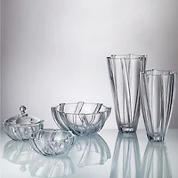 Crystal Bohemia Infinity Round Bowl 28 cm  by Brillant