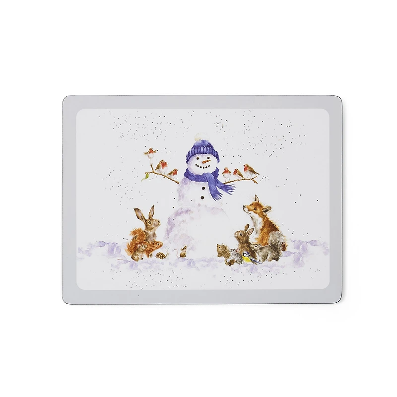 Ensemble de 4 napperons « Wrendale Christmas »  par Pimpernel