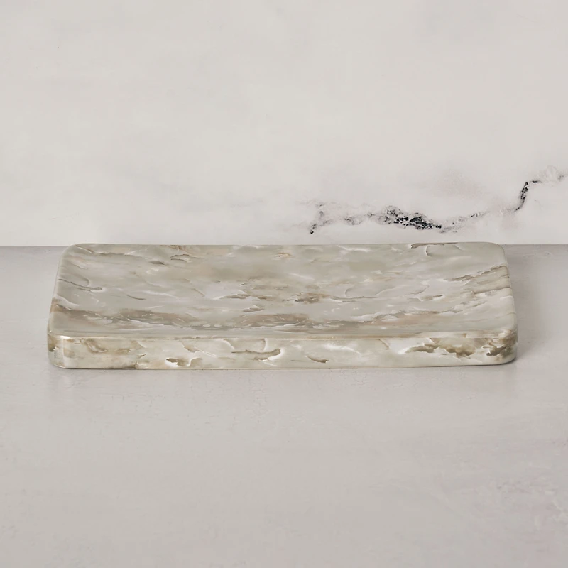 Ming Marble Tray - Green