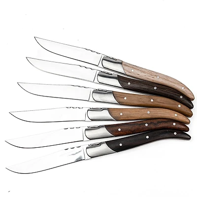 Set of 6 Laguiole Du Monde Steak Knives