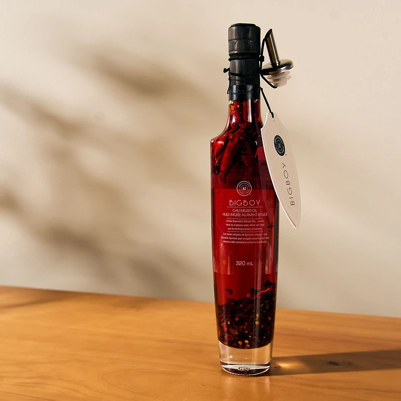 Big Boy Huile de tournesol pimentée - 12 po, 320 ml