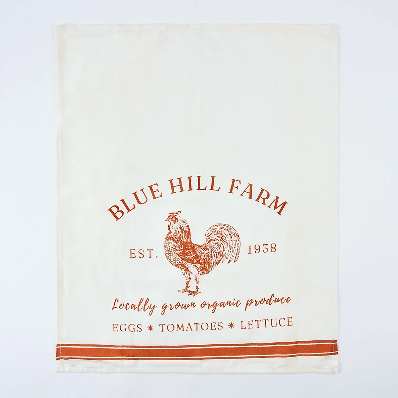 Blue Hill Linge à vaisselle, paquet de 2