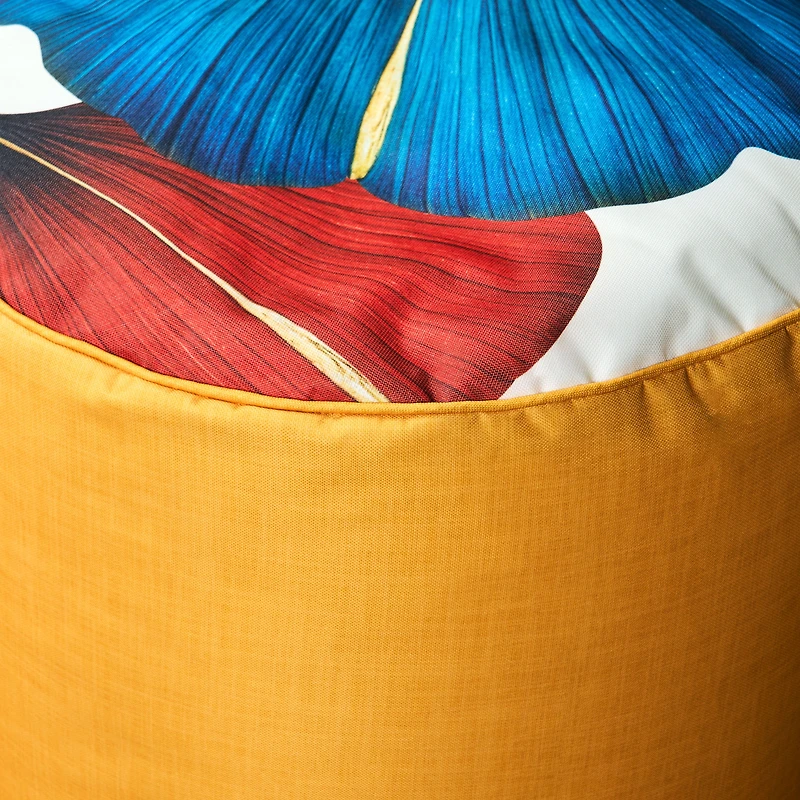 Abstract Ambiance Outdoor/Indoor Pouf