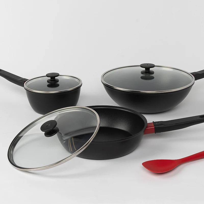 ZWILLING Now DURASLIDE® Forged Aluminum Cookware Set, 6 Pieces