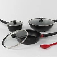 ZWILLING Now DURASLIDE® Forged Aluminum Cookware Set, 6 Pieces