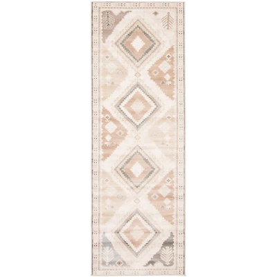 Lia Tribal Area Rug - Ivory