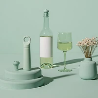 Wine Saver with Stopper - Jade