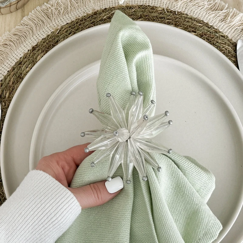 Starburst Bead Napkin Ring