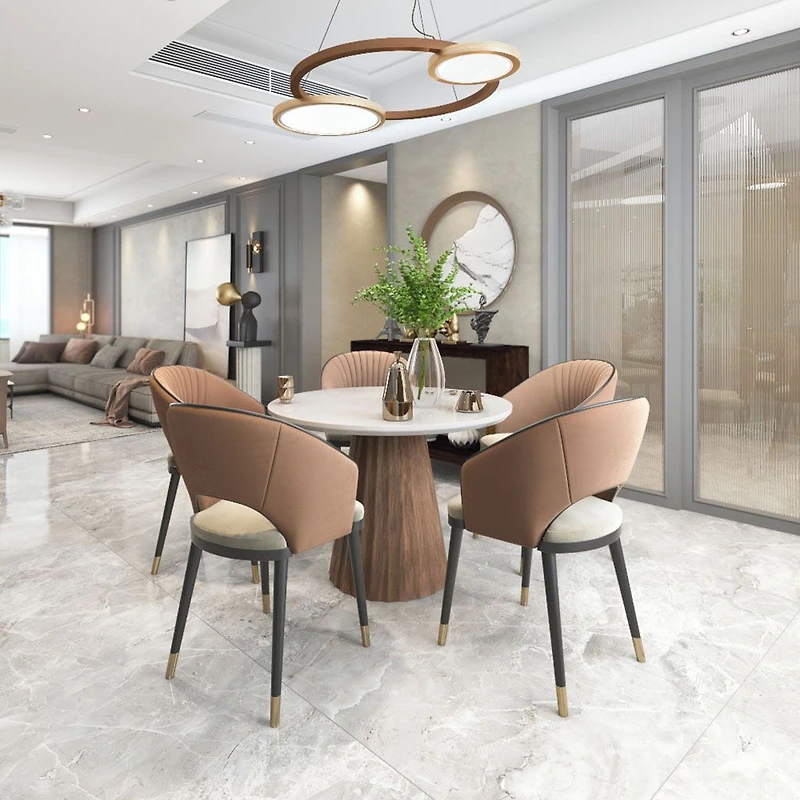 Nalani Dining Table - Medium Walnut