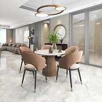 Nalani Dining Table - Medium Walnut