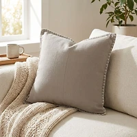 Kas Blanket Stitch Euro Sham