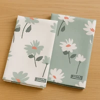 Microfiber Breezy Marguerite Hand Towels - Sage, Set of 2
