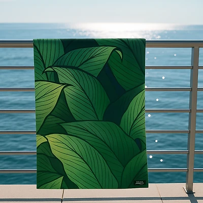 Microfiber Beach Towel - Nature's Colors