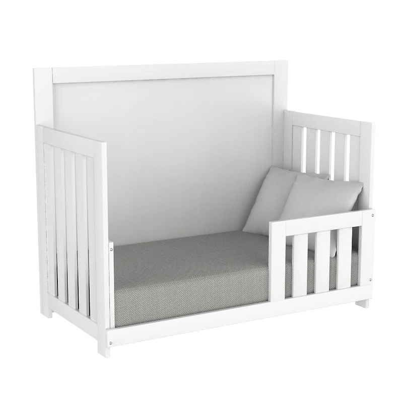 Lit de bébé convertible Abby - Blanc