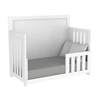 Lit de bébé convertible Abby - Blanc