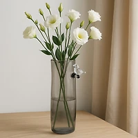 Bird Perch Vase - Grey