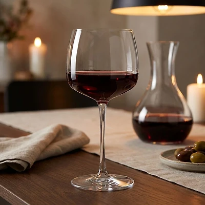 Crystal Bohemia Anas Red Wine Glasses, Set of 6