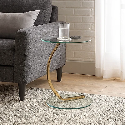 Calypso Accent Table - Rose Gold