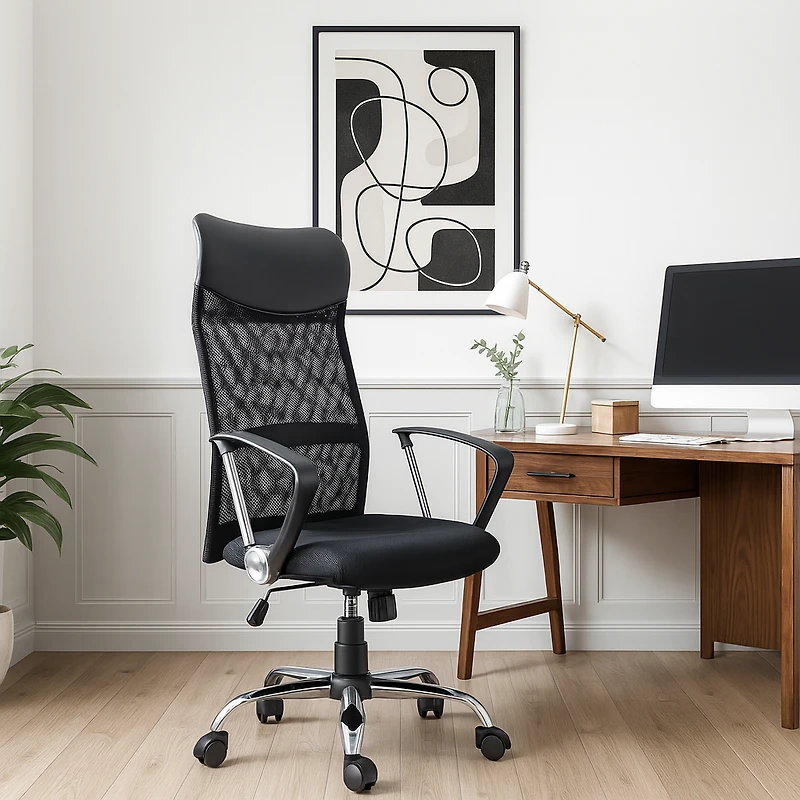 High-Back Executive Chair - Black