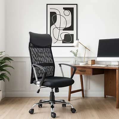 High-Back Executive Chair - Black