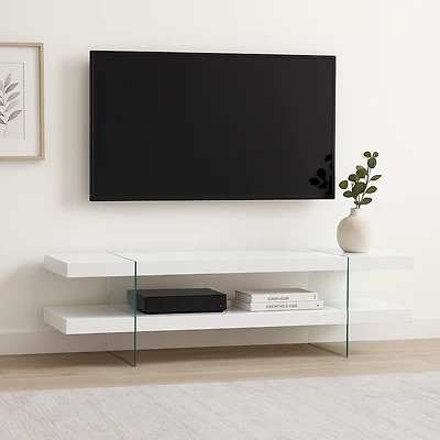 Ariela 59" TV Stand - White