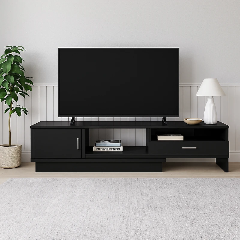 48" Expandable TV Stand, Dark Cherry