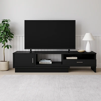 48" Expandable TV Stand, Dark Cherry