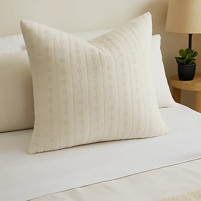 Brunelli Estelle Natural European Pillow Sham