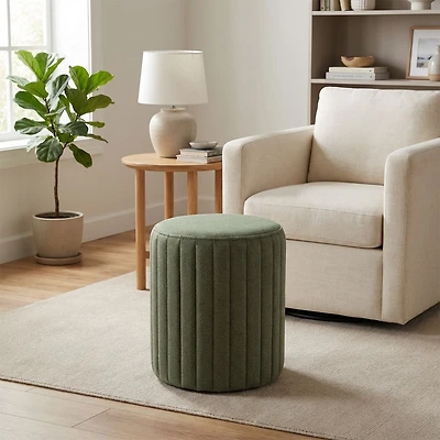 Channel Pouf - Vert
