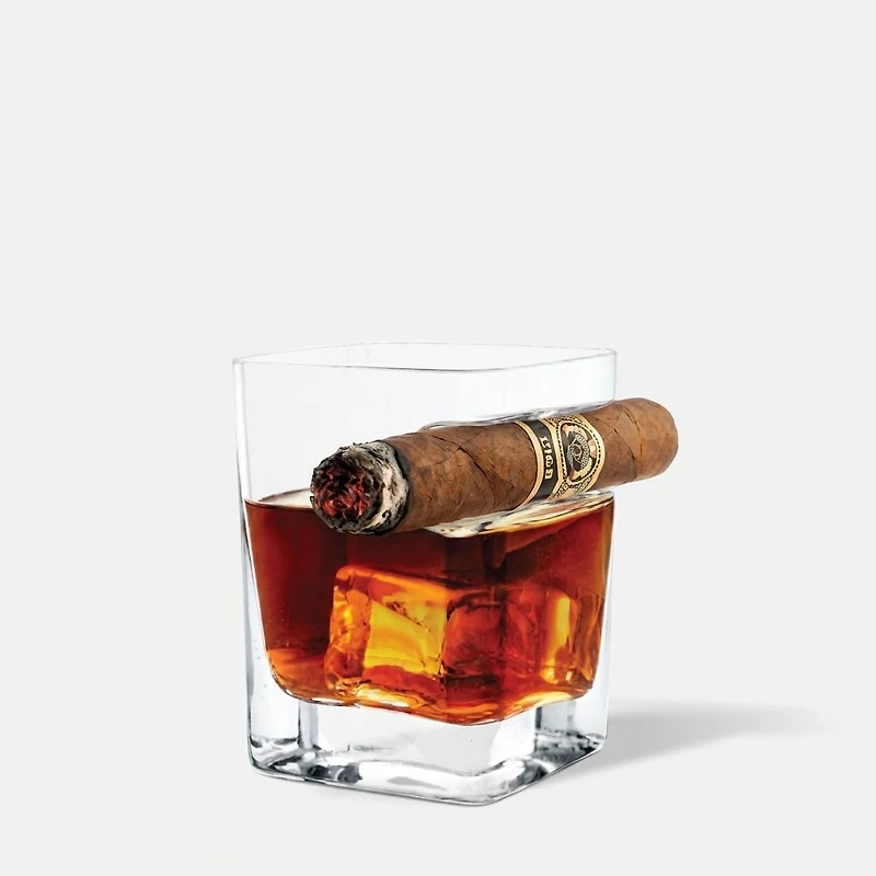Corkcicle Verre à whisky avec pose cigare