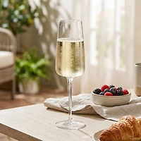 Bormioli Rocco Planeo Champagne Flutes, Set of 4