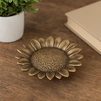 Kozie Lifestyle Flower Plate, 9" - Gold